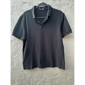 Fred Perry Mens M3600 Short Sleeve Polo Shirt Black Cotton Pique Logo Men Large